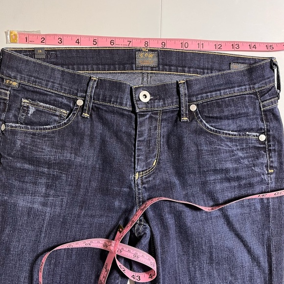 Citizens of humanity Blue Jeans straight leg size 28 waist - Picture 9 of 11